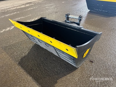 Dynamic Entities 60 in Tilting Excavator Bucket - Fits Cat 311/312/313/314 Kobelco 140 Deere/Hitachi ZX120/135 Case 130/135, Doosan DX140