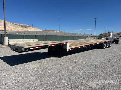 2015 Transcraft DLT3000 48 ft Tri/A Step Deck Trailer