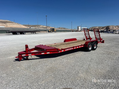 2014 Lucon 20 ft T/A Equipment Trailer