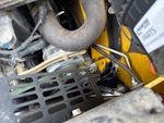 Engine with A/C Compressor