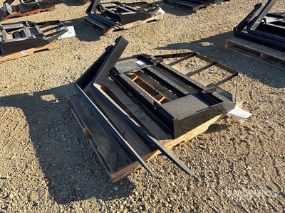 Mower King SA 48 in Skid Steer Forks (Unused)
