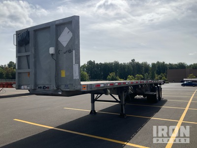 2017 Hyundai FC2366122-AF 36 ft T/A Flatbed Trailer