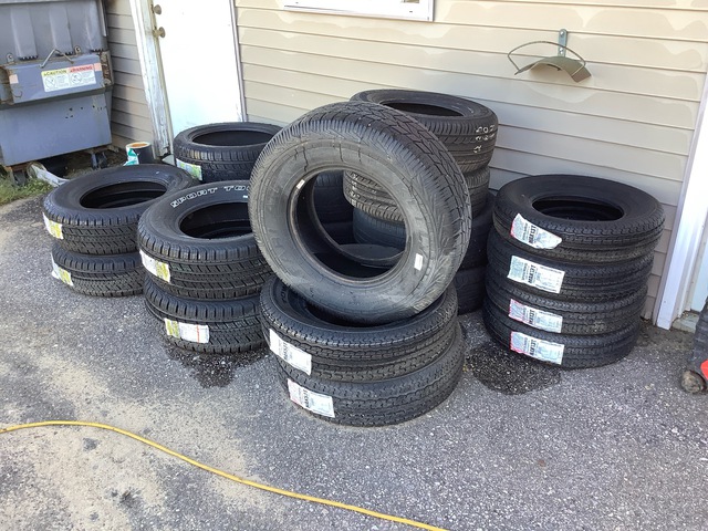 Quantity of Tires (Unused)