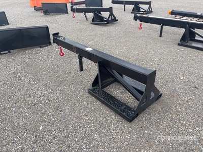 2026 GIYI TB47 132 in 3300 lb Forklift Telescopic Boom Fork Attachment