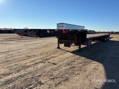 2012 Manac Tri/A 53 ft Extendable Plateforme Surbaissée