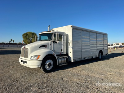 2011 Kenworth T300 4x2 10 Bay Beverage Truck