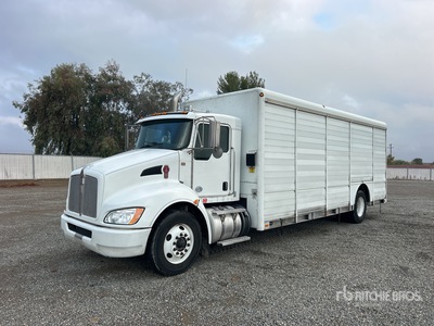 2016 Kenworth T370 4x2 10 Bay Beverage Truck