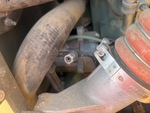 Engine with A/C Compressor