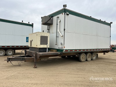 2009 Custom Built 22 ft x 11 ft Portable Tri/A Washcar