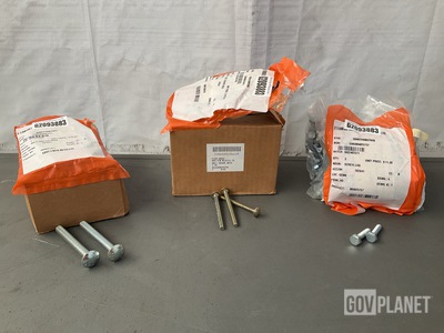 (146) Neck Bolts, (5) Lag Screws, (28) Machine Bolts & Assorted Items