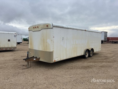 2001 24 ft T/A Remorque fermée