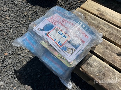 Quantity of (10) 2.4 in x 33 ft Heavy Duty Ratchet Straps (Unused)
