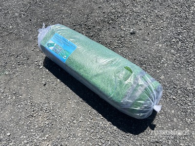 3.3 ft x 49.2 ft Artificial Grass Turf Drainages Holes with Rubber Backing 0.8 In Pile High