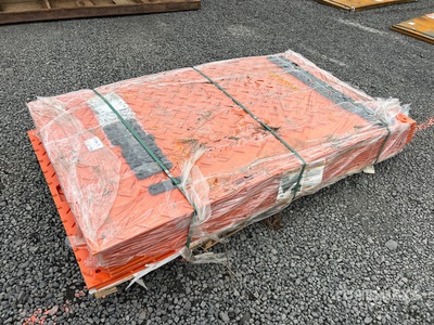 Quantity of (12) 4 ft x 7 ft 2 in Ground Protection Mats