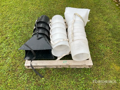 Quantity of (3) Auger Spouts Varios, tienda, almacen, consumidor