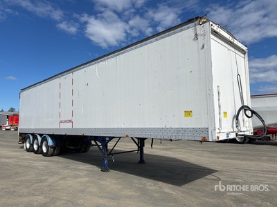 2010 Barker 13.3 mm Tri/A Moving Floor Trailer