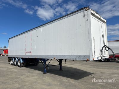 2010 Barker 13.3 m Tri/A Moving Floor Trailer