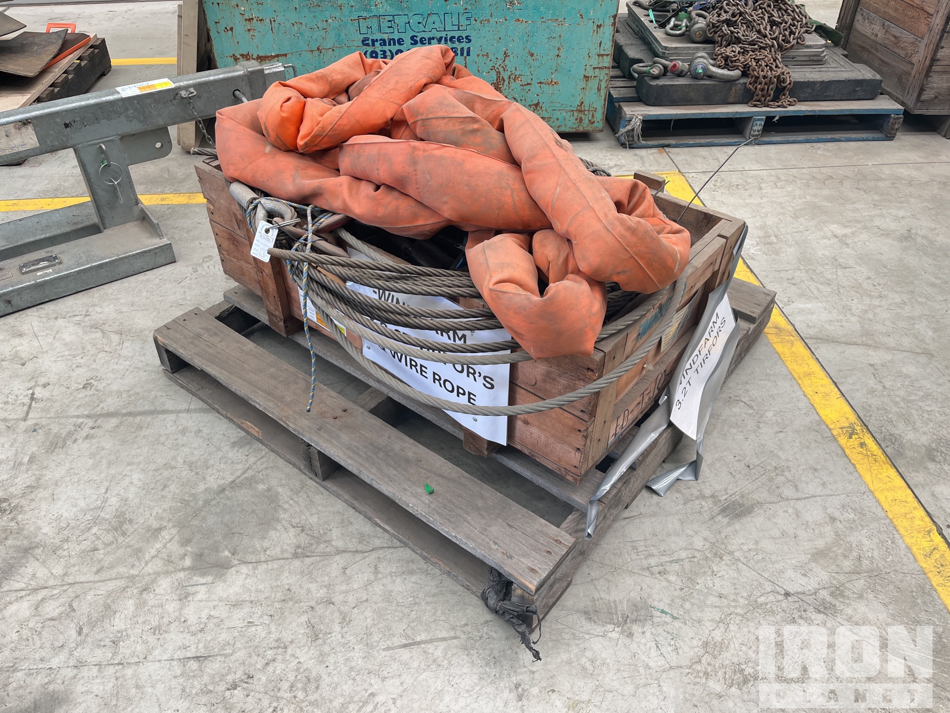 Quantity of 2.2t Tirfor's & Wire Rope