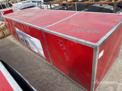 2026 SKLP SK-S5025 25 ft x 50 ft Large Scale Storage Building (Unused)
