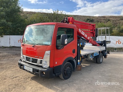 2015 Nissan Cabstar NT400 4x2 on 2015 CTE ZED 21.2JH 20 m Bucket Truck