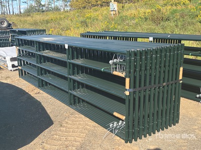 Quantity of (24) 2025 BYT RG16 16 ft x 4 ft Steel Livestock Gate (Unused)