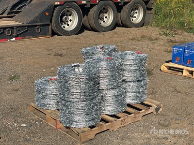 Quantity of (10) 2026 BYT BW04 1320 ft 4 Barbs Barbed Wire (Unused)