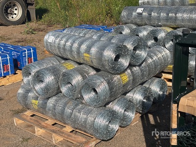 Quantity of (10) 2026 BYT FFC762 x 4 ft Galvanized 330 ft x 4 ft Galvanized Farm Fencing (Unused)