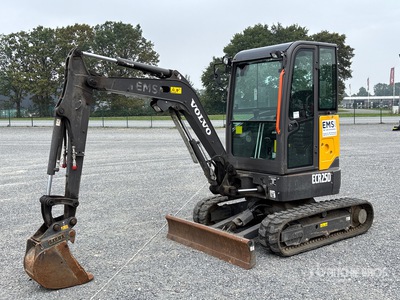 2021 Volvo ECR25D Mini Excavator