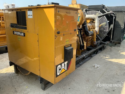 2011 Cat C18 1000 kVA Skid-Mounted Generator Set