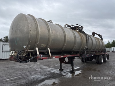 1979 Bunker 8000 gal T/A Liquid Tanker Trailer