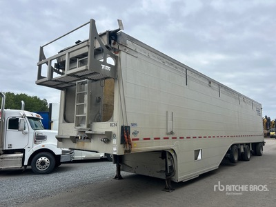 2025 Titan 53 ft x 102 in Quad/A Belly Open-Top チップトレーラー