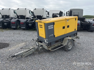 2015 Atlas Copco QAS 30 S/A Remorque pour Générateur (Inoperable)