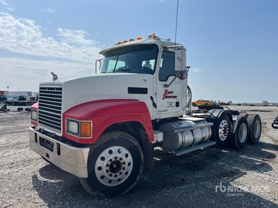 2017 Mack CHU613 8x2 Heavy Haul Tri/A Day Cab Truck Tractor