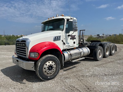 2015 Mack GU713 Tri/A Day Cab Truck Tractor
