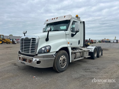 2019 Freightliner Cascadia 125 6x4 Day Cab Truck Tractor (Inoperable)