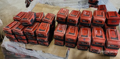 Quantity of (50) Hilti Batteries