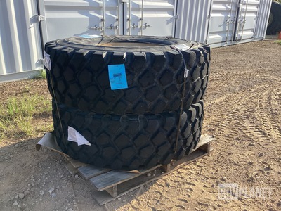 (2) Michelin 16.00R20 XZL Tires w/Wheels