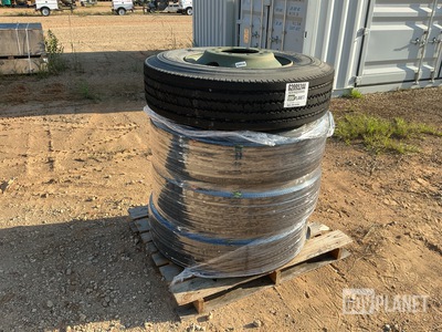 (4) Michelin 11R22.5 Tires w/Wheels
