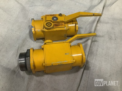 (5) Allen Aircraft 24BS102 Ball Valves