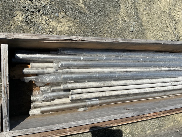 Lot of Assorted Round Metal Tubes