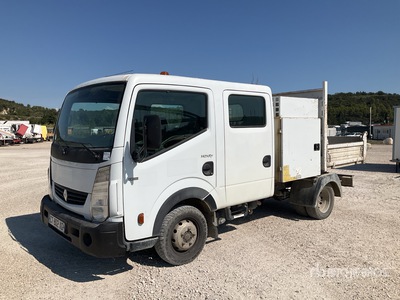 2008 Renault 4x2 Crew Cab Camion Benne Dump Truck