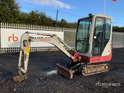2015 Takeuchi TB216 Mini Excavator