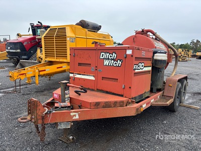 2007 Ditch Witch FX30 500 gal Vacuum Tanker Trailer