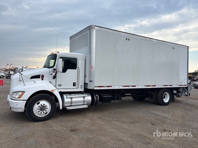 2015 Kenworth T370 4x2 Van Truck