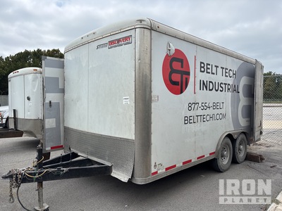 2020 Discovery 16 ft T/A Enclosed Trailer