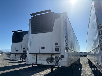 2018 CIMC 51 ft T/A Curtain Side Refrigerated Trailer