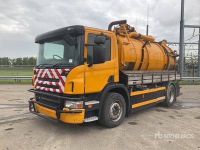 2007 Scania P270 4x2 Vacuum Tanker Truck
