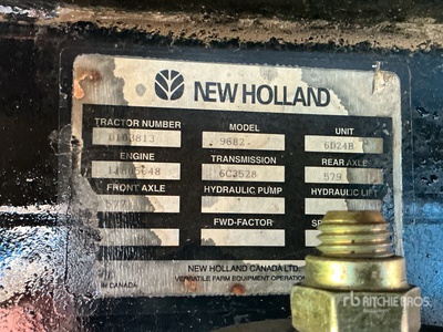 New Holland 9682 4WD Tractor