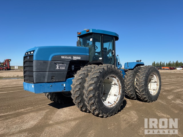 BLACKSTAR TRACTOR RYO INOUE BLACK STAR 青 1996 New Holland 9682 4WD Tractor in Rouleau, Saskatchewan, Canada