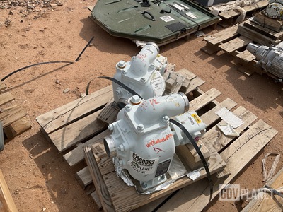 (2) Gorman-Rupp 03H14A-HYD/S1 Hydraulic Pump Units